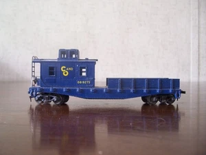Spur H O Lionel Work Caboose C und O 0819275 blau - Bild 1 von 3