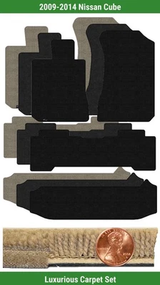 Juego de alfombrillas Lloyd Custom Luxe para Nissan Cube 2009-2014 (4 piezas) #103N Foto 1 de 4