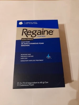 Egaine For Men Extra Strength Hair Treatment 3 Months Supply Brand New - Image 1 of 4