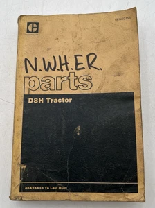 CATERPILLAR D8H TRAKTOR TEILE HANDBUCH UEG0315S 46A24433 BIS ZULETZT GEBAUT - Bild 1 von 9