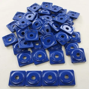 Woodys Square Digger Aluminum Support Plates - 5/16in Blue ASW2-3795-48 - Picture 1 of 3