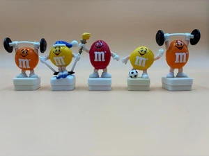 M&Ms 1992 Olympic Figures Albertville Torch Games Events Candy Container Toppers - Picture 1 of 7