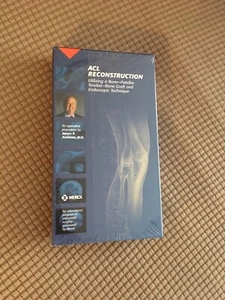 NEW Factory Sealed ACL Reconstruction James R. Andrews MD VHS Year 2000 - Picture 1 of 6