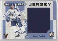 2006 ITG Heroes and Prospects Game-Used 1/1 Benoit Pouliot #GUJ-41 Rookie RC 0c3