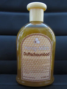500ml XXL Flasche Natur Schaumbad Honig & Milch von Bienen- Diätic - Bild 1 von 1