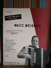 WALTZ MELODIES BY CLIFF SCHOLL - ACCORDION MUSIC BOOK NOS