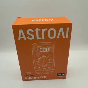 Multímetro digital AM33D de Astroni - TRMS, 2000 cuentas, probador de voltios ohmios - Imagen 1 de 4