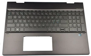 HP ENVY X360 15-DS 15-DR 15M-DS0011DX Palmrest Nordic Keyboard Backlit L53987 - Afbeelding 1 van 2