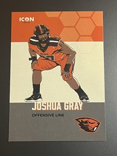 Joshua Gray Icon Series Official Oregon State Card
