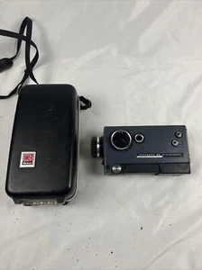 Kodak Instamatic M6 Super 8 Movie Camera Zoom Lens Untested With Case - Picture 1 of 3