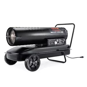 Portable Kerosene Forced Air Heater 215000 BTU Indoor Outdoor 13.2gal Tank - Picture 1 of 12