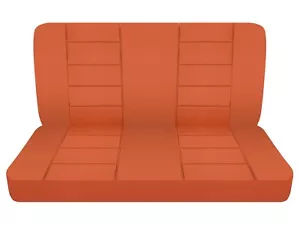 Fits 1985-2006 Jeep wrangler YJ-TJ-LJ REAR bench seat covers 26 colors - Picture 1 of 21