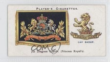 1924 Player's Drum Banners & Cap Badges Tobacco 7th Dragoon Guards #10 0a1