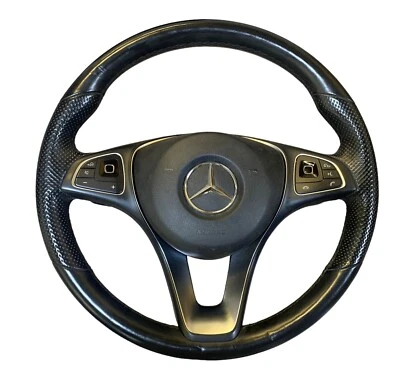 MERCEDES Benz steering wheel  C E GLC260 C200 E300 Gla Gle Cla Cls   OEM - Image 1 of 2