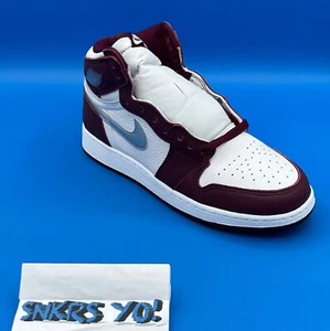 Jordan 1 Retro High OG Bordeaux (575441-611) Grade School 6.5 and 7  - Picture 1 of 7