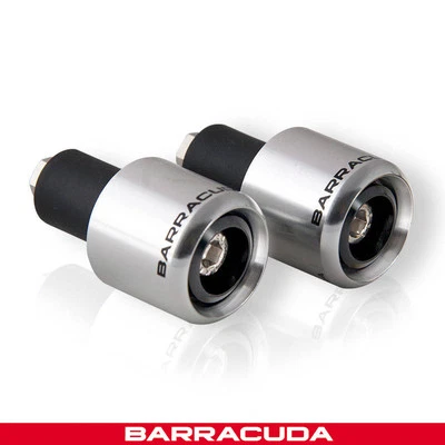 Barracuda - extremos de barra - plateado - ajuste universal - Honda CB600F Foto 1 de 4