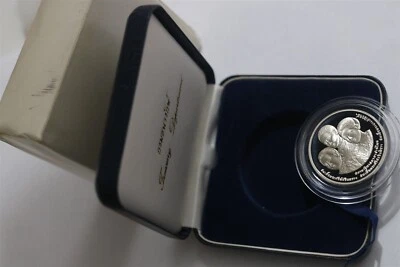 🧭 🇹🇭 THAILAND 10 Baht 1993 RED CROSS Cu-Ni Proof SCARCE IN BOX B67 #73 - Image 1 of 4