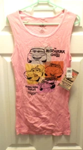Disney Parks Motorama Cars Movie Girls Pink Shirt Retro Size XL tight New Tags - Picture 1 of 8