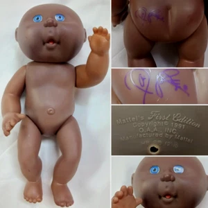 FIRST EDITION 1991 MATTELS BOY CABBAGE PATCH KID 1995 OAA VINTAGE DOLL - Picture 1 of 11