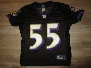 Terrell Suggs #55 Baltimore Ravens NFL Reebok Jersey Womens M Medium  - Picture 1 of 5