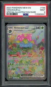 PSA 9 Mint Venusaur Ex 198/165 Special Illustration Rare Pokemon - Picture 1 of 3