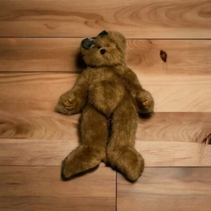 The Bearington Collection - Orso Bearington marrone con fiocco a quadri verde - Foto 1 di 4