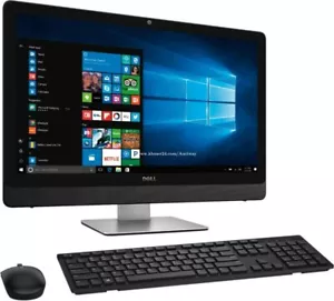 GÜNSTIGER SCHNELLER DELL Touchscreen AIO Desktop PC QUAD CORE i5 16GB/256GB SSD WIN10 - Bild 1 von 6