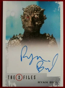 X-FILES - SEASONS 10 & 11 - RYAN BEIL - Personally Signed Autograph Card - 2018 - Picture 1 of 2