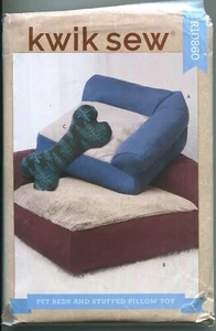 KWIK SEW R10860 PET BEDS & STUFFED PILLOW TOY UNCUT 2020 - Picture 1 of 3