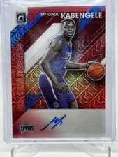 2019-20 Panini Donruss Optic Signature Series Mfiondu Kabengele Rookie Auto RC