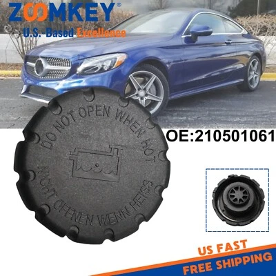 Fits For Mercedes-Benz E Class W212 Coolant Tank Screw Cap Cover 2105010615 Foto 1 de 4