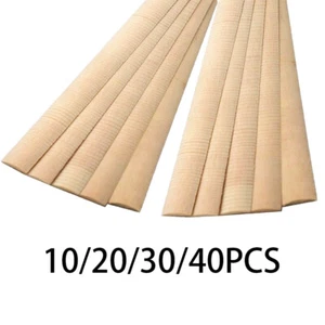 10/20/30/40 x Guitar Ukulele Strip Spruce Back Joint Reinforcement Luthier 18.5" - Picture 1 of 12
