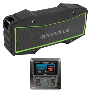 MTX AWMC3 Marine Receiver mit Bluetooth/SiriusXM für Boot/RZR/ATV/UTV + Heimlautsprecher - Bild 1 von 12