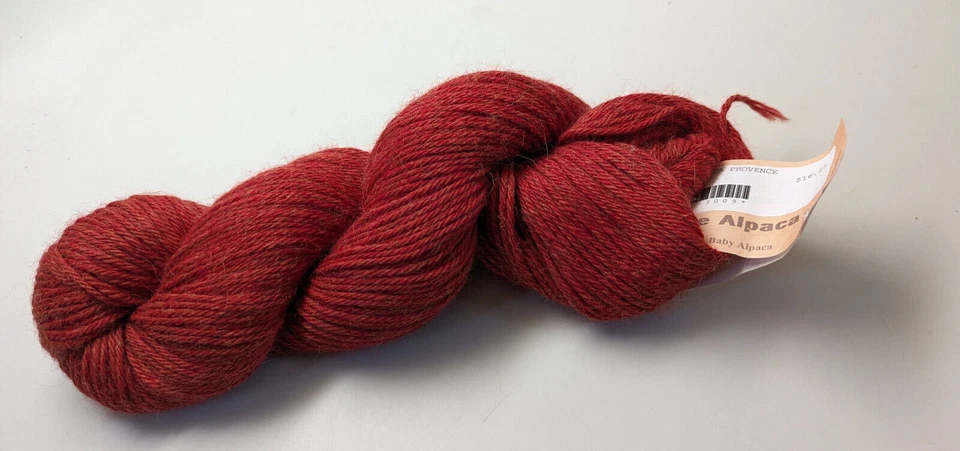 Skein of Pure Alpaca - 100% Baby Alpaca Provence Cascade Yarn - Image 1 of 1