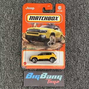 Matchbox Jeep Avenger Yellow Basic Mainline 2024 Case A (In-Stock) New MBX - Picture 1 of 2