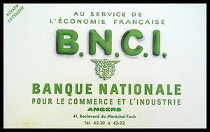 Buvard Publicitaire, B.N.C.I Banque Nationale pour le commerce et l'industrie - Photo 1/1