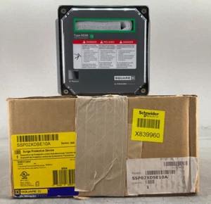 NEW SQUARE D SSP02XDSE10A SURGE PROTECTIVE DEVICE 208Y/120V 100kA 3PH 50/60Hz - Picture 1 of 16