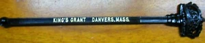 King's Grant, Black Swizzle Stick, Danvers, MA, CLOSED, Excellent Condition! - Picture 1 of 4