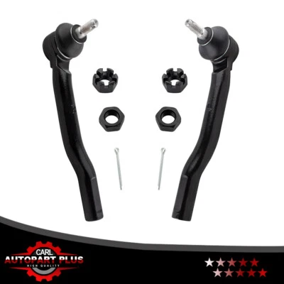 2x Eslabones de extremo de barra de amarre exterior delantero para Nissan Versa 2007-2010 2011 cubo 2009-2014 Foto 1 de 4