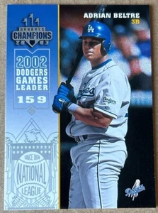 ADRIAN BELTRE HOF 2003 DONRUSS CHAMPIONS Karte #135 NM-MT Zustand - Bild 1 von 2
