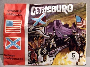 MONTAPLEX Sobre Guerra Civil Americana GETTISBURG Yankees Vs Confederados airfix - Imagen 1 de 2