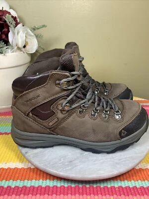 VASQUE Waterproof Trail Hiking Brown Suede Ankle Boots Youth's Boys EU 38 US 6 M - Image 1 of 4