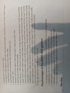 Toyota automatic transmission read compatability in photo - Picture 1 of 5