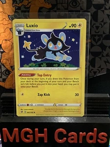Luxio 061/192 Rebel Clash Pokemon TCG Card NM/M FREE SHIPPING & SLEEVE - Picture 1 of 2