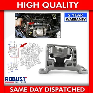 FRONT RIGHT SIDE ENGINE MOUNT FOR FORD FOCUS 1.6 TDCI 1250618 (2004-2012) - Picture 1 of 10