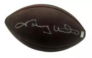 Johnny Unitas signiert Baltimore Colts Wilson offizieller Duke Football JSA 144709 - Bild 1 von 4