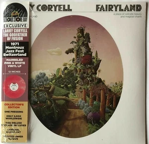 LARRY CORYELL - Fairyland (RSD 2022) LP marbled white pink vinyl - Foto 1 di 2