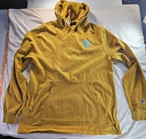 Champion Mens Large Yellow Pullover Hoodie 🔥🔥🔥🔥 - Picture 1 of 14