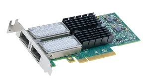 Karta sieciowa Mellanox ConnectX-3 MCX354A-FCCT 40GbE QSFP+ dual-port Low - Zdjęcie 1 z 3
