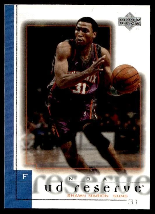 2000 UD Reserve Shawn Marion #66 Phoenix Suns - Image 1 of 2